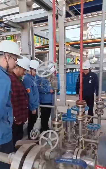 手動調節閥案例